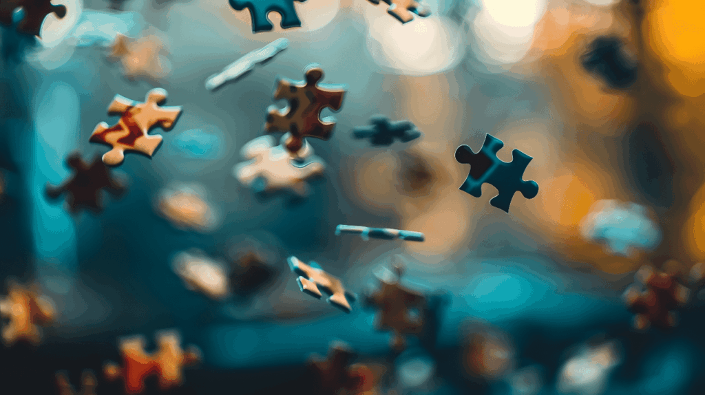 Puzzle Pieces in the Air